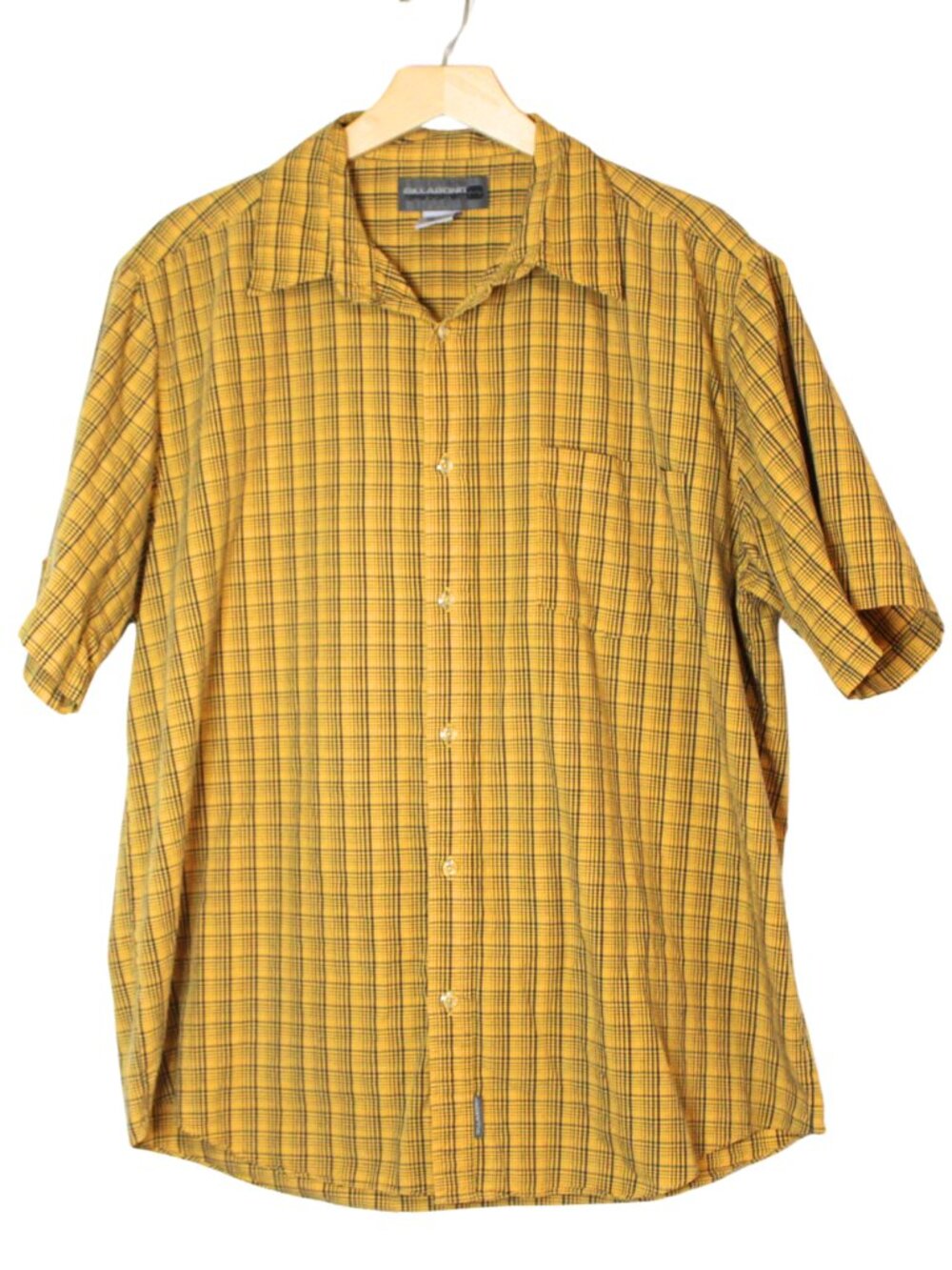 Vintage 90s Billabong mens button up short sleeve shirt size L surfer beach Cali
